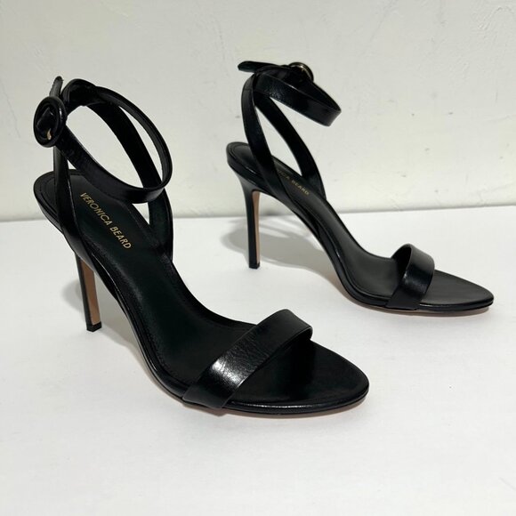 Veronica Beard Womens Sz 7.5 Darcelle Ankle Strap Sandal - Picture 2 of 14